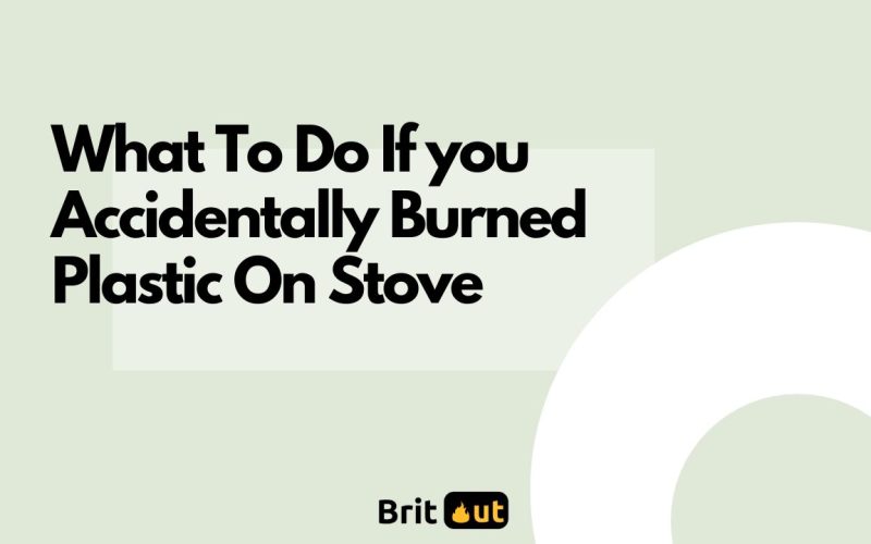 Here's Exactly What To Do If you Accidentally Burned Plastic On Stove